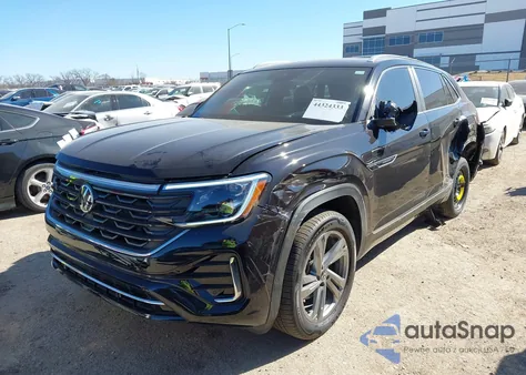 2024 Volkswagen Atlas Cross Sport 2.0T Sel R-Line z USA, uszkodzony, nr VIN 1V2AE2CA2RC241784